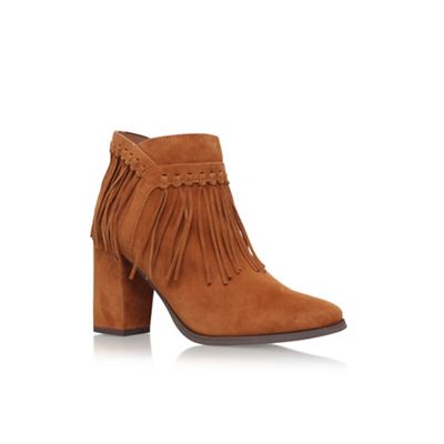 Nine West Brown 'Wilamina' high heel ankle boots